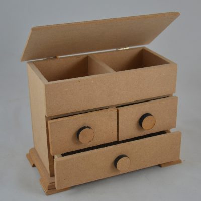 FLIP TOP JEWELLERY BOX
