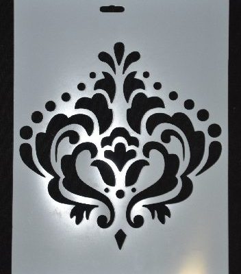 STENCIL PATTERN TILE #2 20 X 30CM