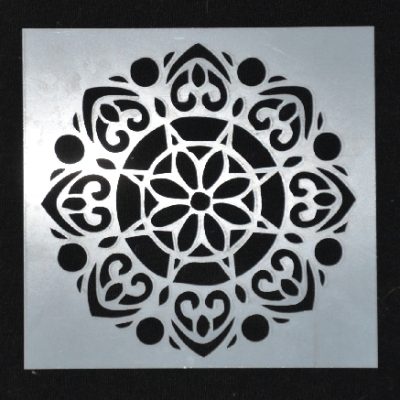 STENCIL PATTERN 10 X 10CM