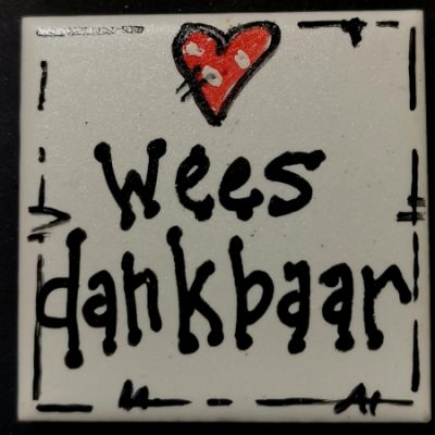 MOSAIC TILE WEES DANKBAAR