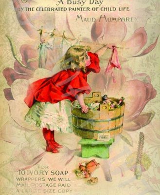 VINTAGE LAUNDRY GIRL