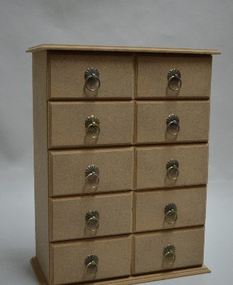 TEN DRAWER