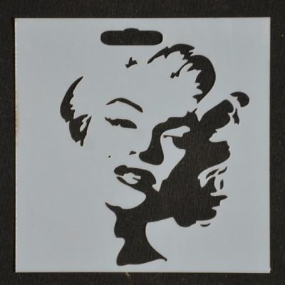STENCIL MARILYN 2 10 X 10CM