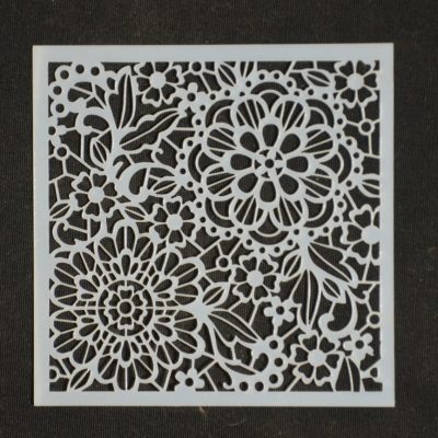 STENCIL LACE 10 X 10CM