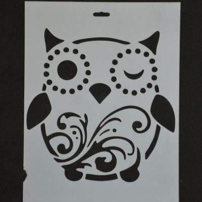 STENCIL OWL SEE YOU 20 X 30CM