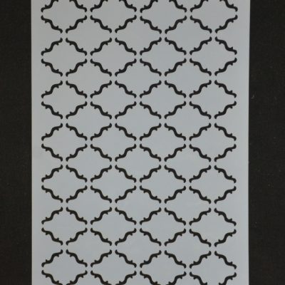 STENCIL GEOMETRIC PATTERN 20 X 30CM